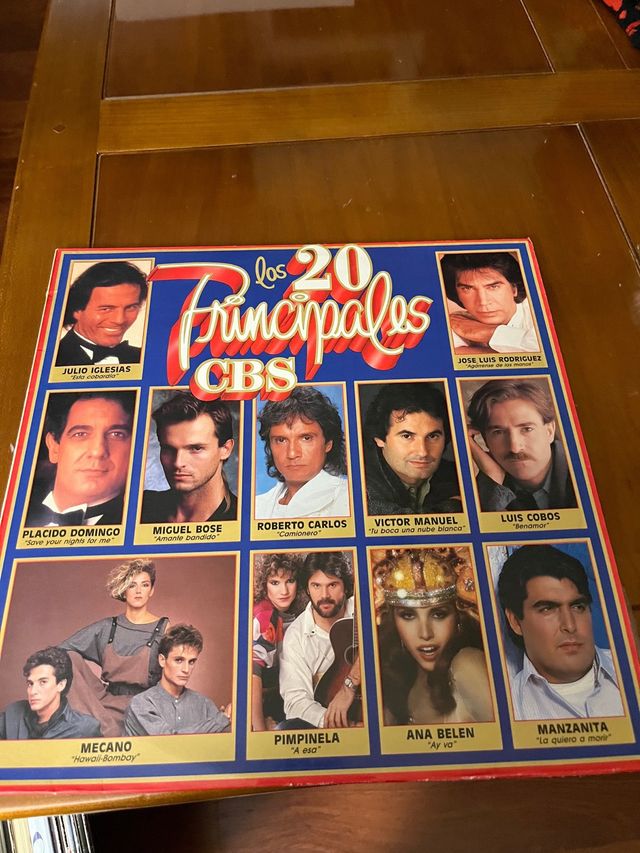 vinilo los 20 principales CBS