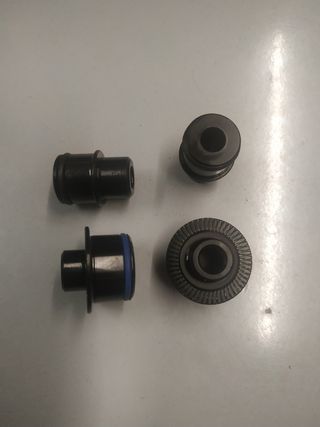 Adaptador Delantera 15mm,Trasera 12 a QR