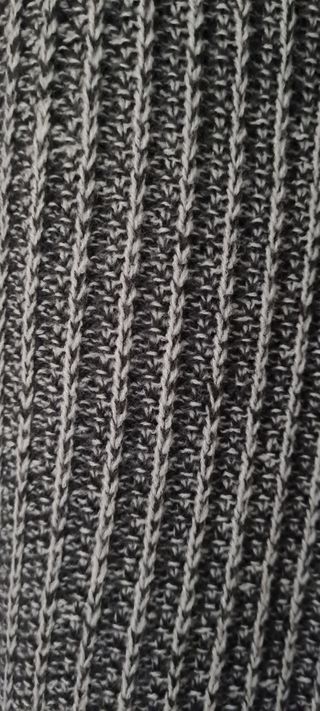 JERSEY JASPEADO GRIS OVERSIZE