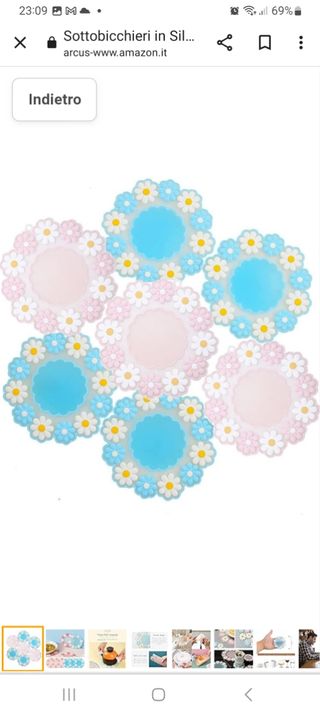 Sottobicchieri in silicone 6