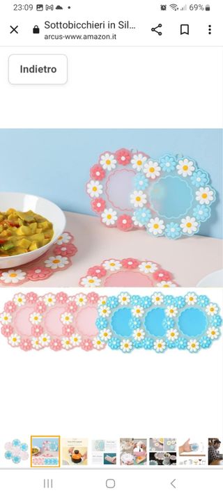 Sottobicchieri in silicone 6