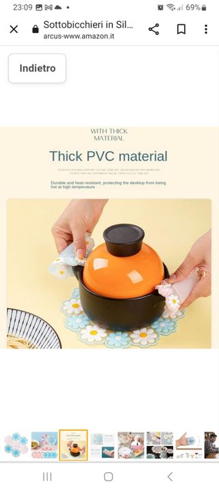 Sottobicchieri in silicone 6