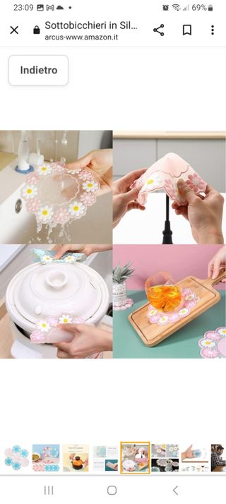 Sottobicchieri in silicone 6