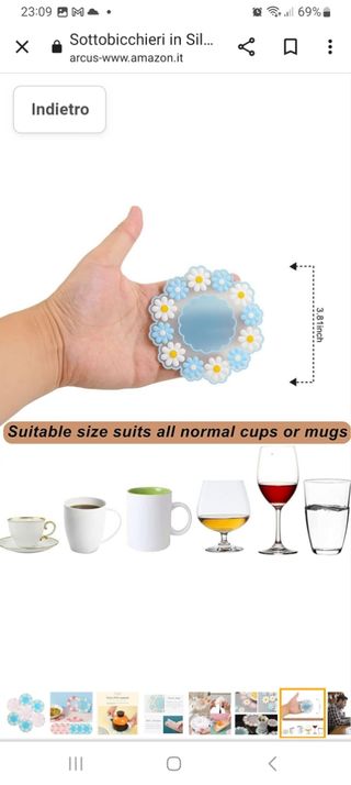Sottobicchieri in silicone 6