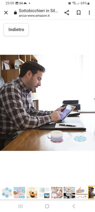 Sottobicchieri in silicone 6