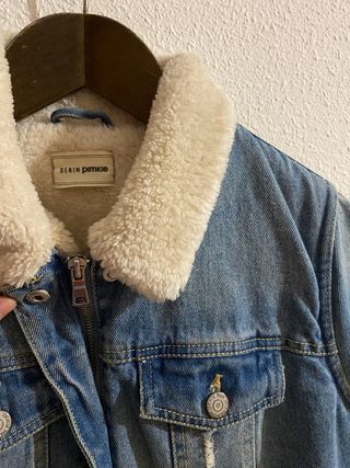 Chaqueta vaquera con borrego