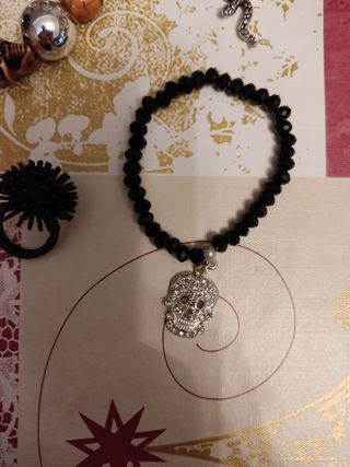 Pulseras y anillos Halloween