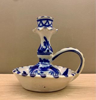 ANTIGUA PALMATORIA DE CERÁMICA.