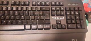 Teclado con cable