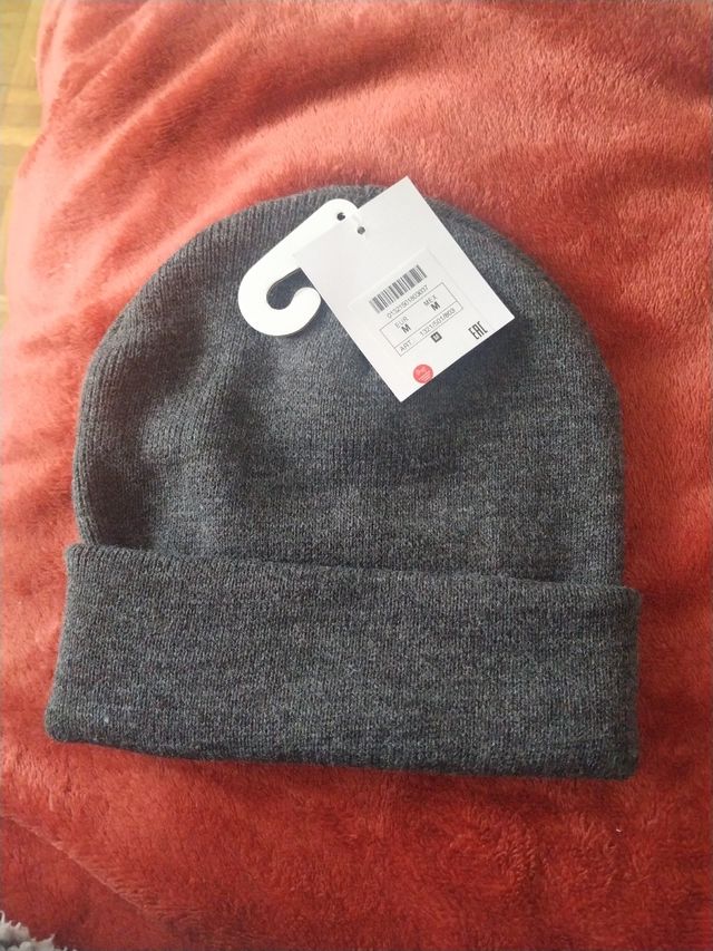 Gorro unisex gris