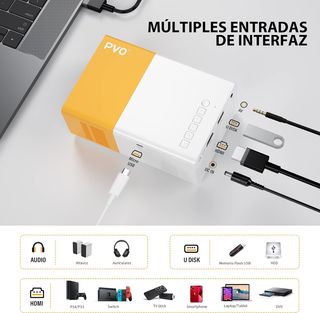 Mini proyector portátil NUEVO