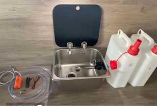 Fregadero camper + kit