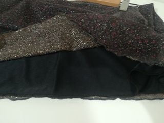 🆕 Gonna longuette glitterata Onix