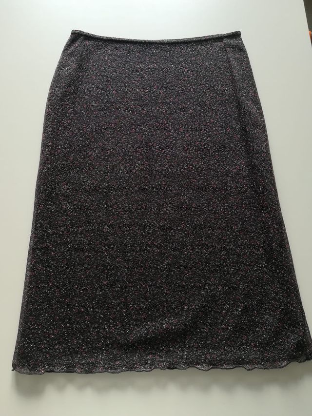 🆕 Gonna longuette glitterata Onix