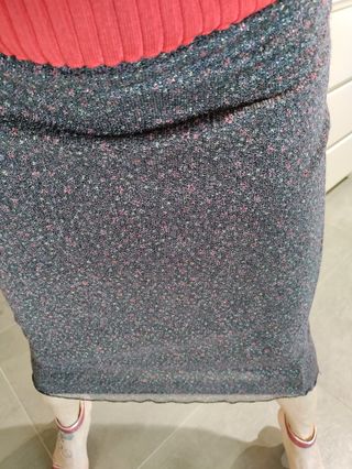 🆕 Gonna longuette glitterata Onix