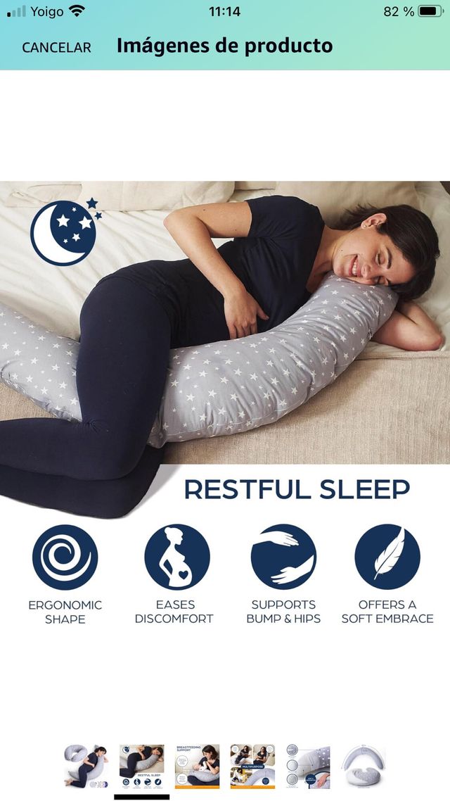 almohada embarazada niimo