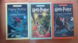 3 Libros Harry Potter ( 1-2-3 Saga ).