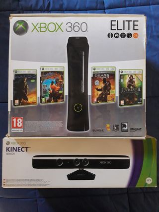🆕➡️ Xbox 360 con sensor kinect.
