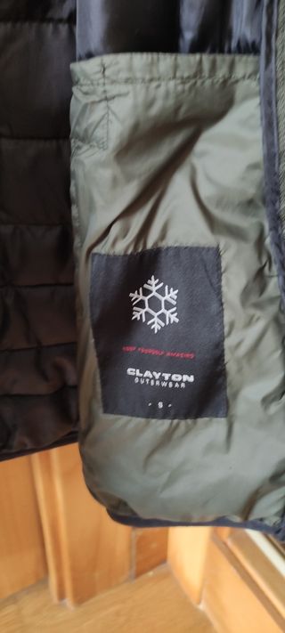 Chaqueta plumas clayton