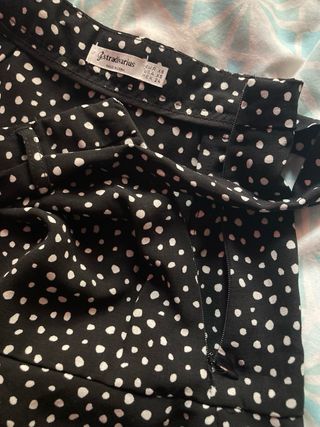 falda-pantalón lunares