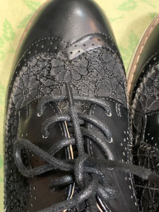 zapato plano estilo vintage