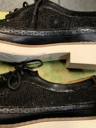 zapato plano estilo vintage