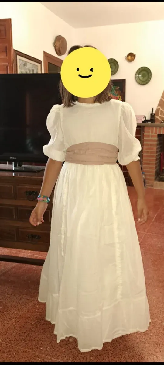 Vestido comunión niña a estrenar con etiqueta