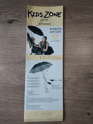 Sombrilla Parasol Jané para cochecito bebé o silla