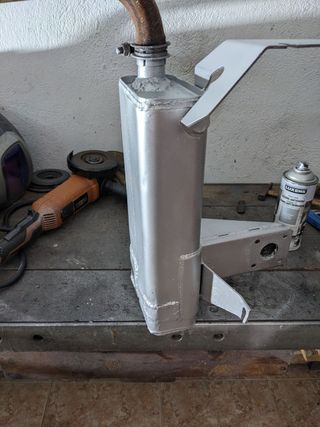 Soldadura de tubo de escape