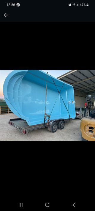 Piscina 6x3 poliester fibra de vidrio