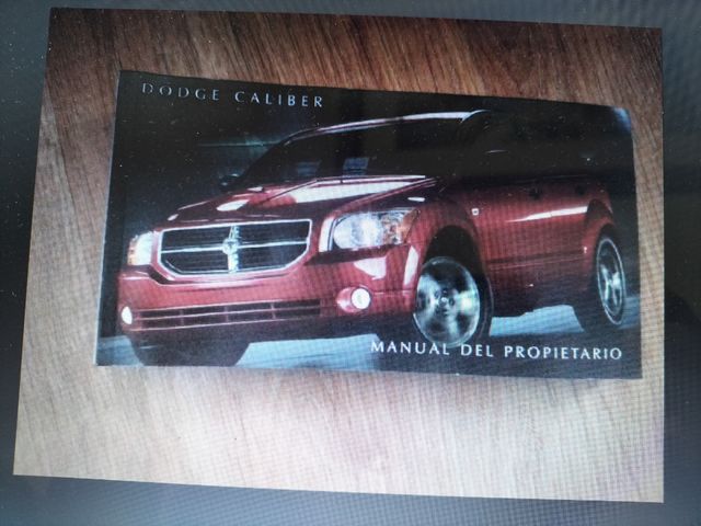 Libro manual de usuario Dodge Caliber