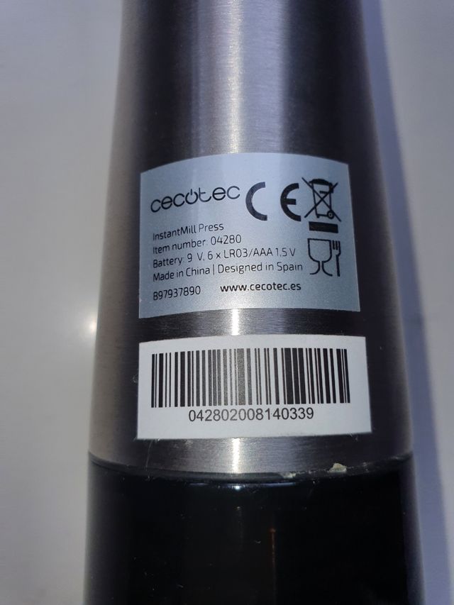 Molinillo eléctrico CECOTEC