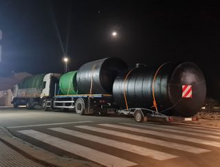 Depósitos para enterrar fibra