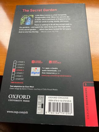 Libro “The secret garden”