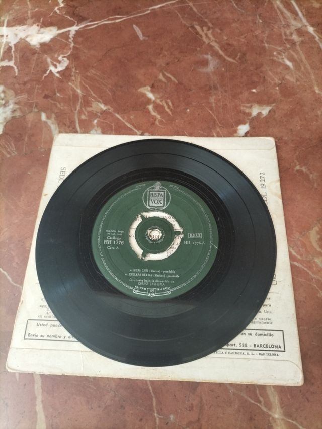 Vinilo single Enrique Montoya