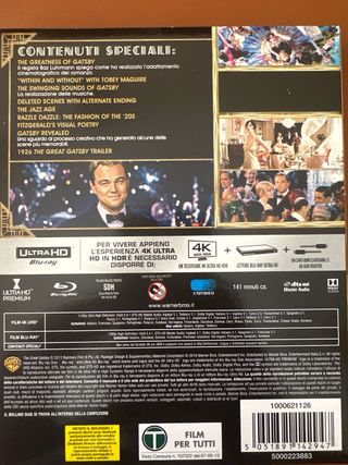 EL GRAN GATSBY FULLSLIP CASTELLANO