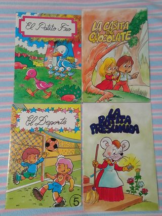 Pack 4 Cuentos Infantiles Años 90