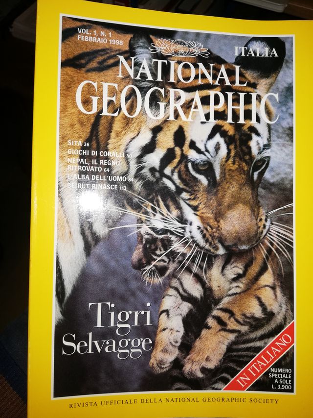 Serie completa National Geographic Italia 25 anni