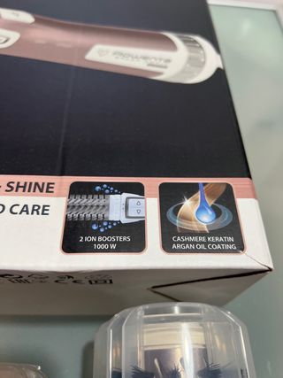 Secadora de pelo con cepillo giratorio