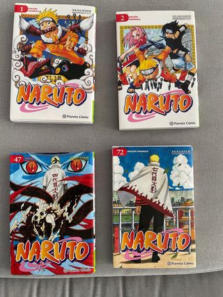 libros manga naruto