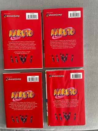 libros manga naruto