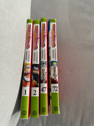 libros manga naruto