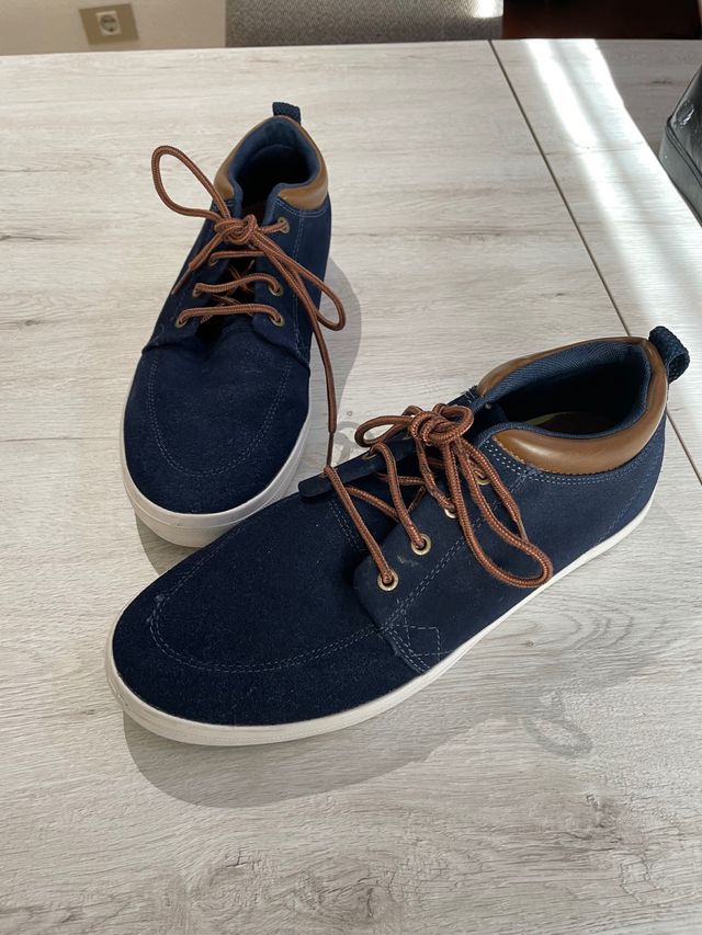 Zapatillas altas Globe azul marino