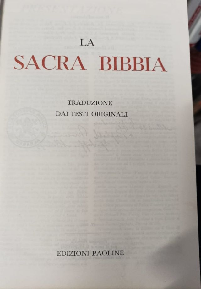 la sacra Bibbia illustrata