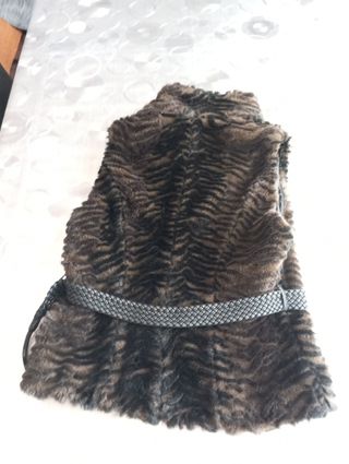 Chaleco marrón talla S