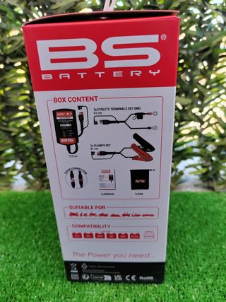 CARGADOR DE BATERÍAS Inteligente 6V/12V 1A.