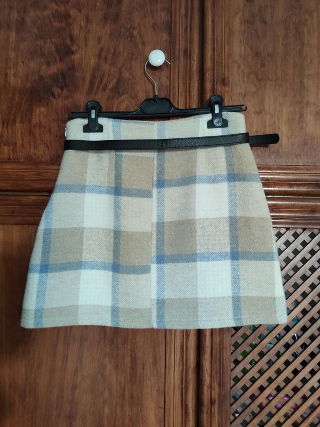 Falda de cuadros