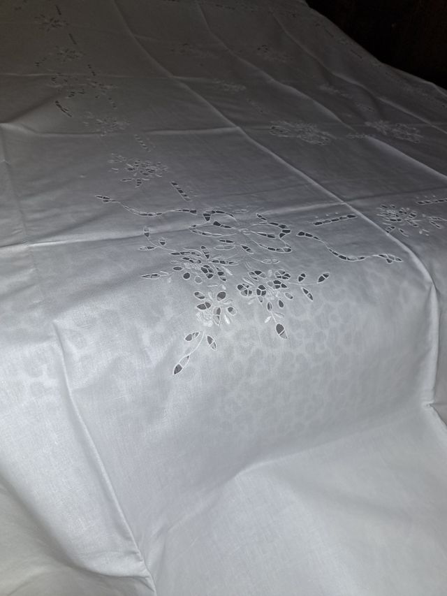 Copriletto puro lino