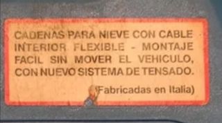 2 Cadenas de nieve Konig R3 para coche