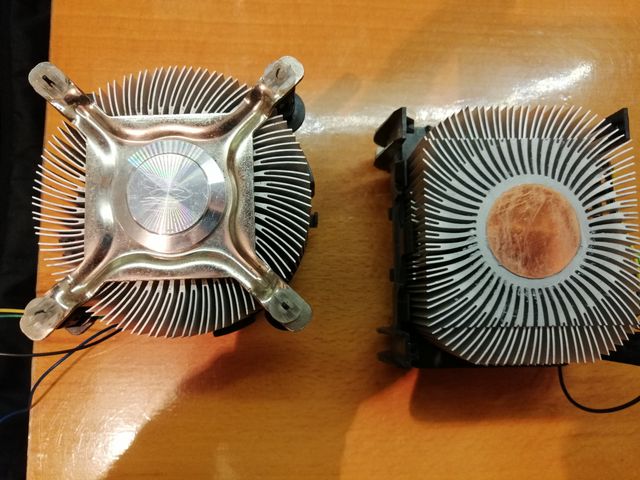 2 Dissipatori Intel socket 478 e  775